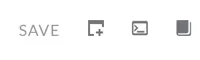 Save button
