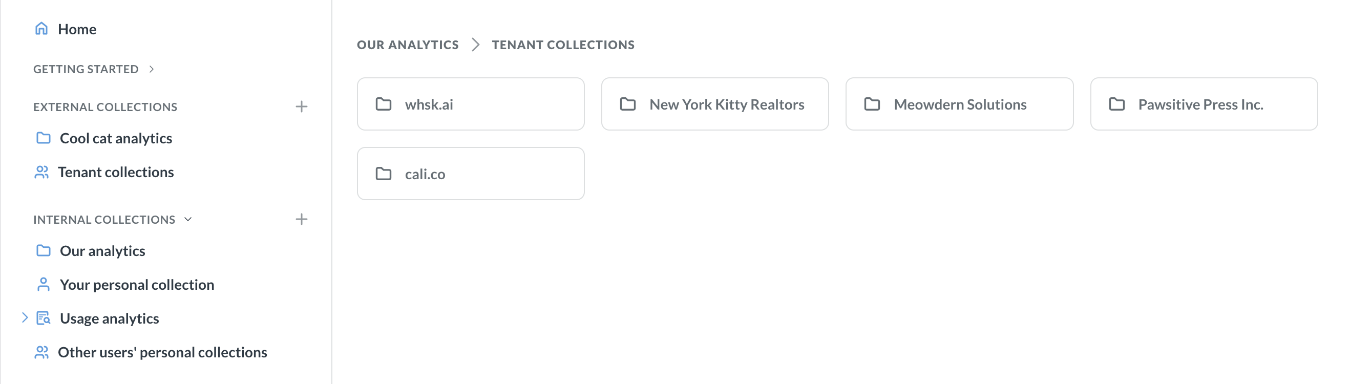 Tenant collections